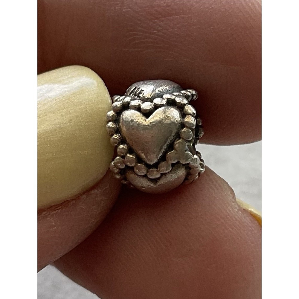 retired Pandora "Everlasting Love" sterling silver charm ALE 925